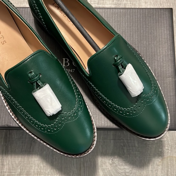 Green leather loafers - Size 6.5 - Talbots - NWT - Picture 2 of 6